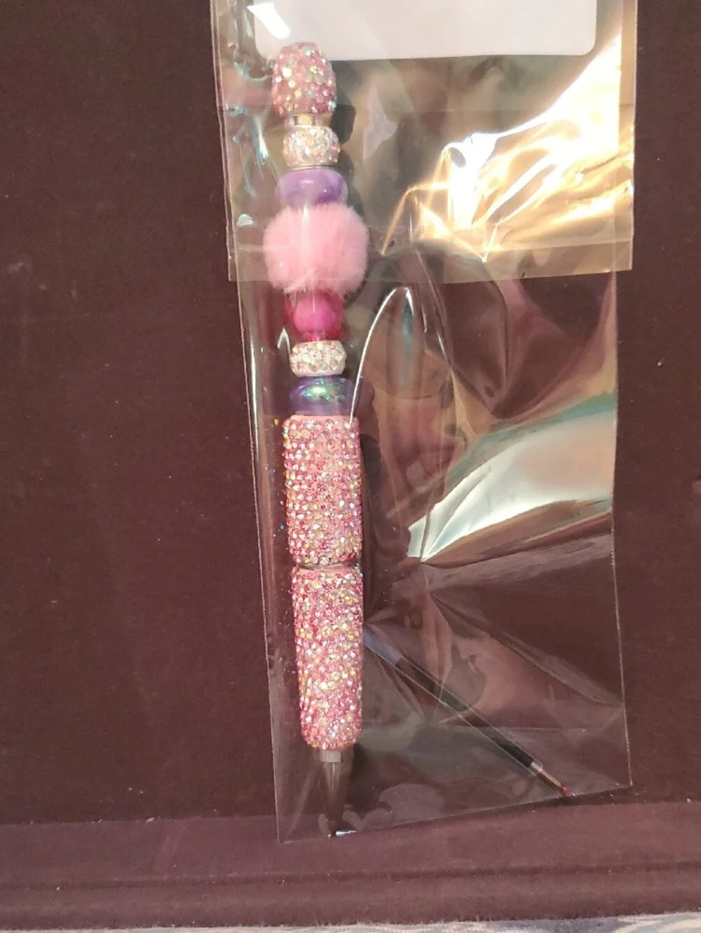 Sparkle Beaded Pen - Red, Teal, Pink $12.00 REASONABLE OFFER ACCEPTED